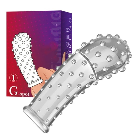 Finger Sleeve Vibrator G Spot Massage Silicone Adult Masturbation Sex Massage Exotic Accessories Sex Vibrator Toys for Women