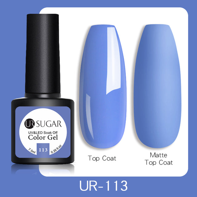 UR SUGAR 7.5ml Luminous Gel Nail Polish Glow In Dark Fluorescent Neon UV LED Nails Gel Soak Off Gel Varnish Nail Art Tools