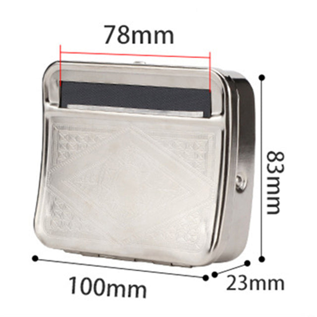 Metal Rolling Machine Tobacco Roller Cigarette Case 70/78/110mm Weed Manual Tobacco Roller Cigarette Rolling Machine For Smoking