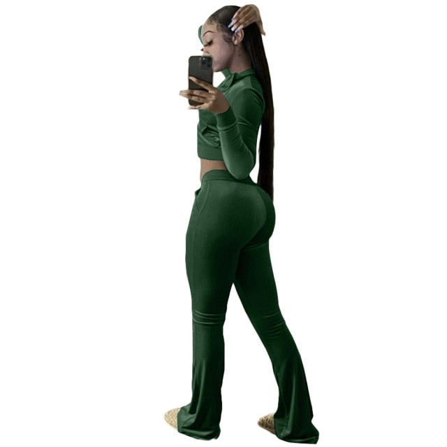 F171 Autumn Winter Women Outdoor Casual Sports Solid Velvet Two Piece Set Top and Pants Tracksuit Sweatsuit Outfits