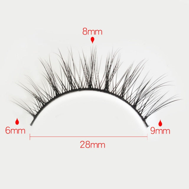 5 Pairs/set 3d Mink Eyelashes Make Up Curling Eyelashes Soft Wispy long Cross False Eyelashes Reusable Eyelash Wholesale 2021