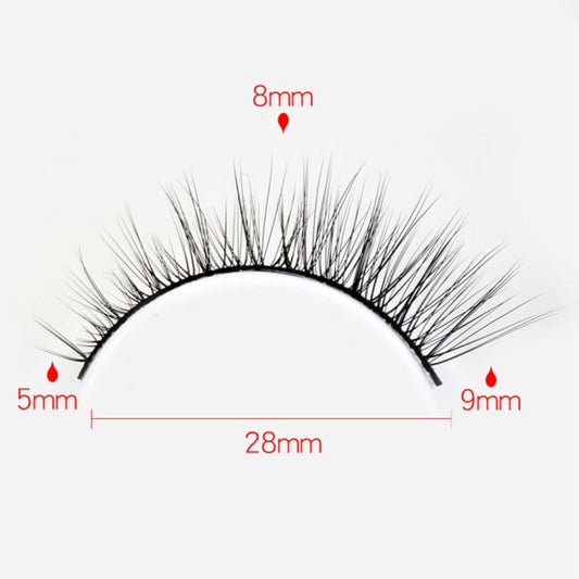 5 Pairs/set 3d Mink Eyelashes Make Up Curling Eyelashes Soft Wispy long Cross False Eyelashes Reusable Eyelash Wholesale 2021