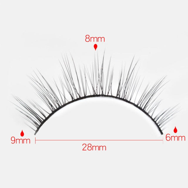 5 Pairs/set 3d Mink Eyelashes Make Up Curling Eyelashes Soft Wispy long Cross False Eyelashes Reusable Eyelash Wholesale 2021