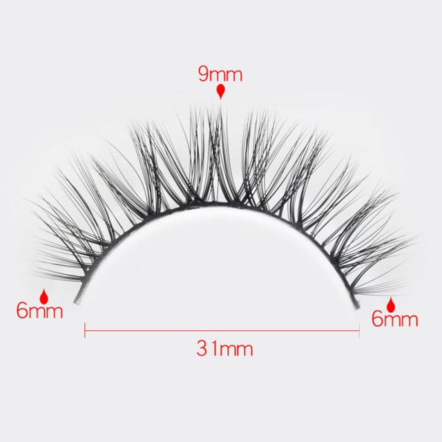 5 Pairs/set 3d Mink Eyelashes Make Up Curling Eyelashes Soft Wispy long Cross False Eyelashes Reusable Eyelash Wholesale 2021