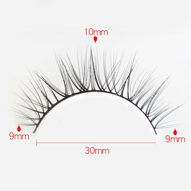 5 Pairs/set 3d Mink Eyelashes Make Up Curling Eyelashes Soft Wispy long Cross False Eyelashes Reusable Eyelash Wholesale 2021