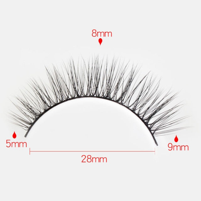 5 Pairs/set 3d Mink Eyelashes Make Up Curling Eyelashes Soft Wispy long Cross False Eyelashes Reusable Eyelash Wholesale 2021