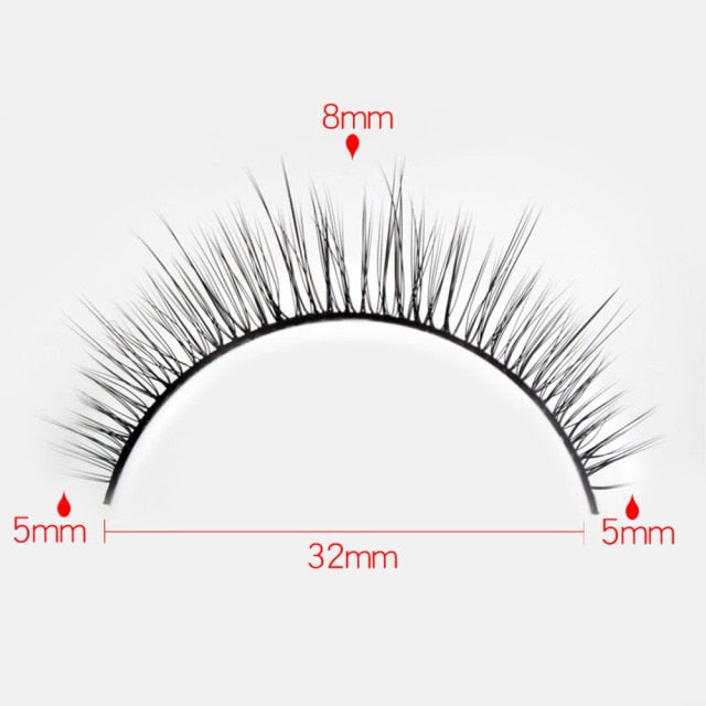5 Pairs/set 3d Mink Eyelashes Make Up Curling Eyelashes Soft Wispy long Cross False Eyelashes Reusable Eyelash Wholesale 2021