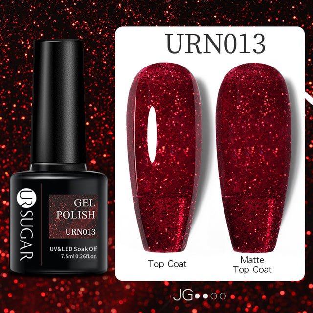 UR SUGAR 7.5ml Luminous Thermal Gel Nail Polish 2 In 1 Color Changing Glow in Dark Soak Off Manicuring UV Gel Nail Art Varnish