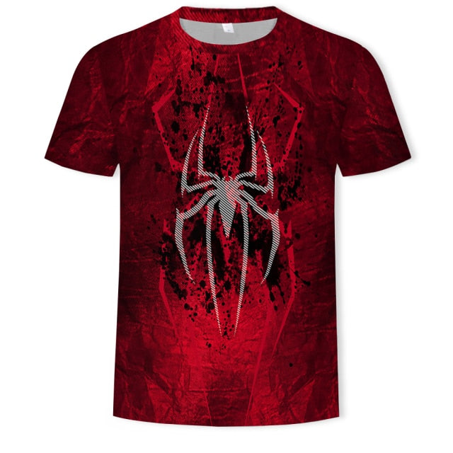 Spider Venom 3D Printing T-shirt Men's Fitness Short Sleeve Compression Shirt Latest Venom Movie Casual Top