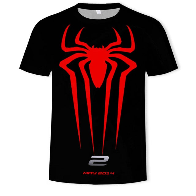 Spider Venom 3D Printing T-shirt Men's Fitness Short Sleeve Compression Shirt Latest Venom Movie Casual Top