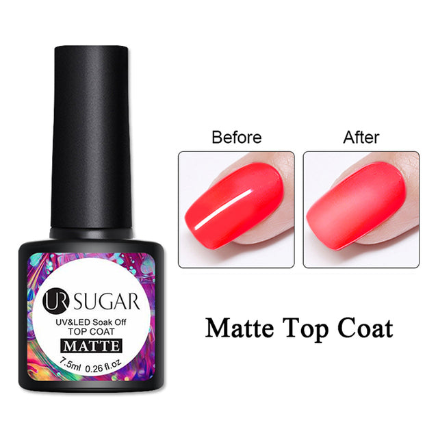 UR SUGAR 7.5ml Luminous Gel Nail Polish Glow In Dark Fluorescent Neon UV LED Nails Gel Soak Off Gel Varnish Nail Art Tools