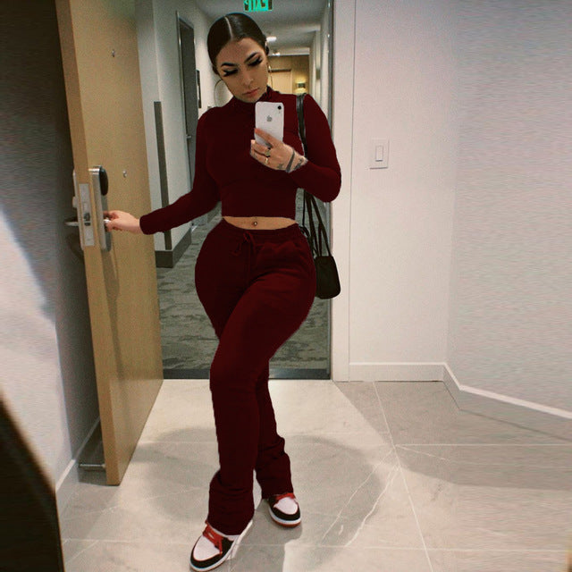 Women Jogger Sets Matching Sweat Suits for Women Blank Jogging Suits Wholesale Tracksuits