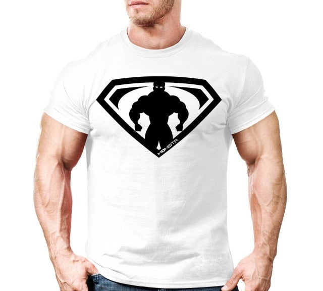 2021 Summer New Men's Fitness Short Sleeve 3d T-shirt Sports Outdoor Cartoon Hero Oversized Custom Fitted Hip Hop Tops 110-6xl