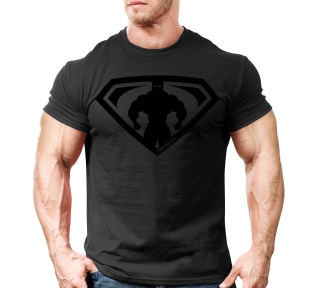 2021 Summer New Men's Fitness Short Sleeve 3d T-shirt Sports Outdoor Cartoon Hero Oversized Custom Fitted Hip Hop Tops 110-6xl