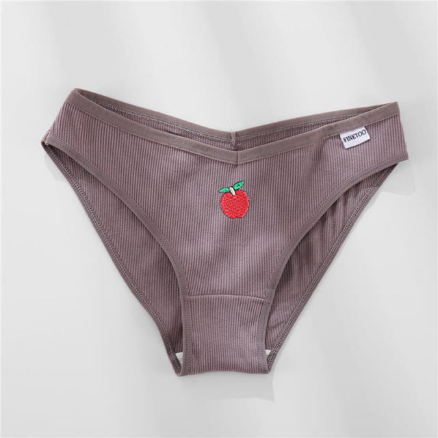 New Women's Cotton Briefs Female Underpants Sexy V Waist Women's Panties Cotton Plus Size Pantys Lingerie M-4XL