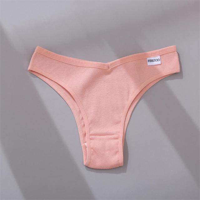 New Women's Cotton Briefs Female Underpants Sexy V Waist Women's Panties Cotton Plus Size Pantys Lingerie M-4XL