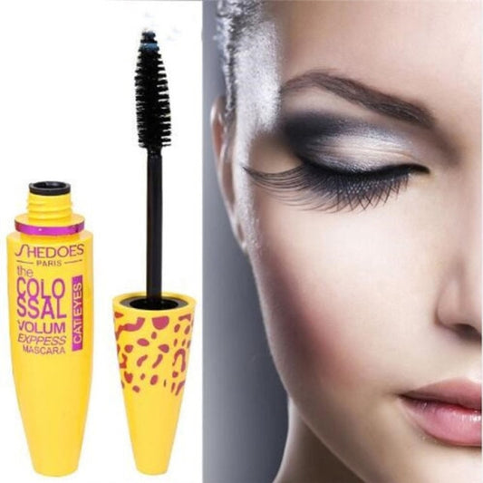 Mascara 4D Silk Fiber Eyelash Mascara Thick Curling Lasting Extension Waterproof Black Professional Eye Mascara Cosmetic Make Up