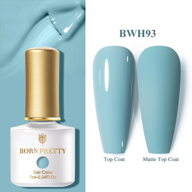 BORN PRETTY Glow-In-Dark Macaron Gel Nail Polish Summer Ice Cream Colors Luminous Nail Gel Soak Off UV LED Gel All for Manicure