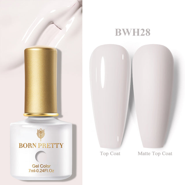 BORN PRETTY Glow-In-Dark Macaron Gel Nail Polish Summer Ice Cream Colors Luminous Nail Gel Soak Off UV LED Gel All for Manicure