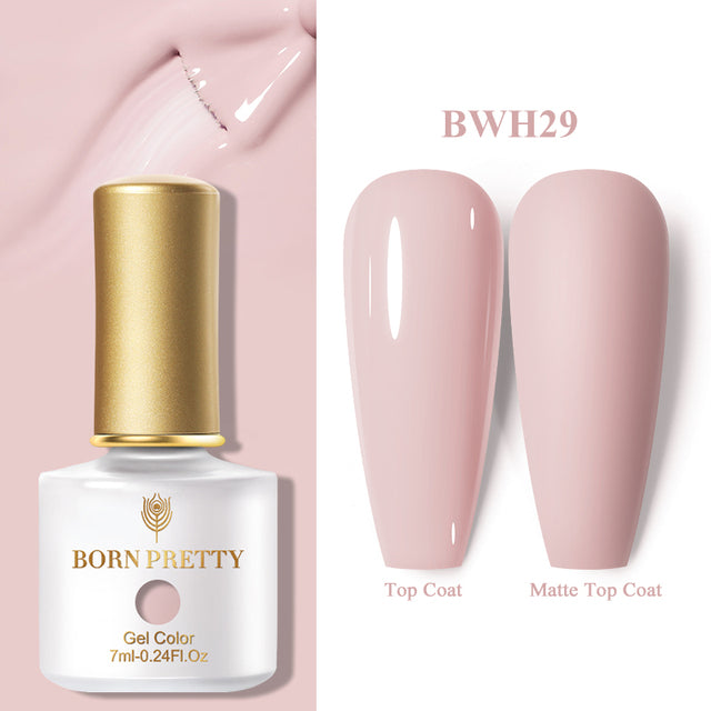 BORN PRETTY Glow-In-Dark Macaron Gel Nail Polish Summer Ice Cream Colors Luminous Nail Gel Soak Off UV LED Gel All for Manicure