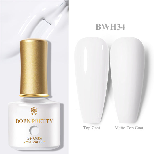 BORN PRETTY Glow-In-Dark Macaron Gel Nail Polish Summer Ice Cream Colors Luminous Nail Gel Soak Off UV LED Gel All for Manicure