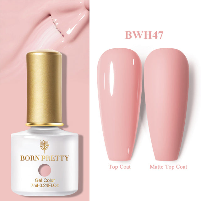 BORN PRETTY Glow-In-Dark Macaron Gel Nail Polish Summer Ice Cream Colors Luminous Nail Gel Soak Off UV LED Gel All for Manicure