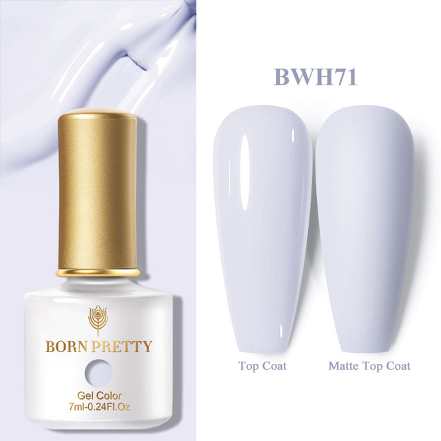 BORN PRETTY Glow-In-Dark Macaron Gel Nail Polish Summer Ice Cream Colors Luminous Nail Gel Soak Off UV LED Gel All for Manicure