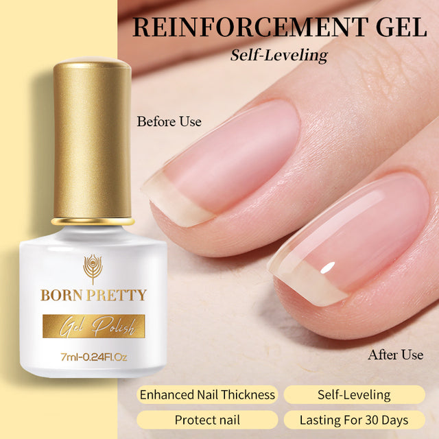 BORN PRETTY Glow-In-Dark Macaron Gel Nail Polish Summer Ice Cream Colors Luminous Nail Gel Soak Off UV LED Gel All for Manicure