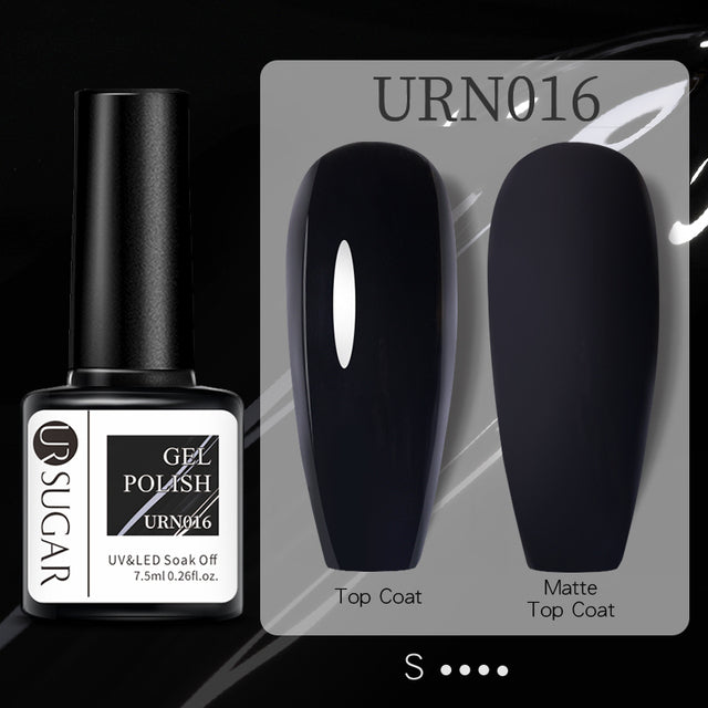 UR SUGAR 7.5ml Fluorescent Neon Glow-in-dark Gel Nail Polish Semi Perma Luminous UV Led Gel Varnish Manicure For Nails DIY