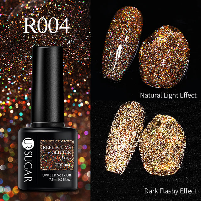 UR SUGAR Luminous Wire Drawing Gel Varnish Manicure Glow In Dark Spider Painting Gel Nails Art DIY Design
