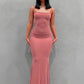 BOOFEENAA Strap Backless Long Maxi Dresses Party Club Vacation Outfits for Women Sexy Casual Summer Dress 2022 Wholesale C85CZ24