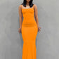 BOOFEENAA Strap Backless Long Maxi Dresses Party Club Vacation Outfits for Women Sexy Casual Summer Dress 2022 Wholesale C85CZ24