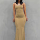 BOOFEENAA Strap Backless Long Maxi Dresses Party Club Vacation Outfits for Women Sexy Casual Summer Dress 2022 Wholesale C85CZ24