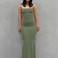 BOOFEENAA Strap Backless Long Maxi Dresses Party Club Vacation Outfits for Women Sexy Casual Summer Dress 2022 Wholesale C85CZ24