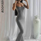 BOOFEENAA Strap Backless Long Maxi Dresses Party Club Vacation Outfits for Women Sexy Casual Summer Dress 2022 Wholesale C85CZ24