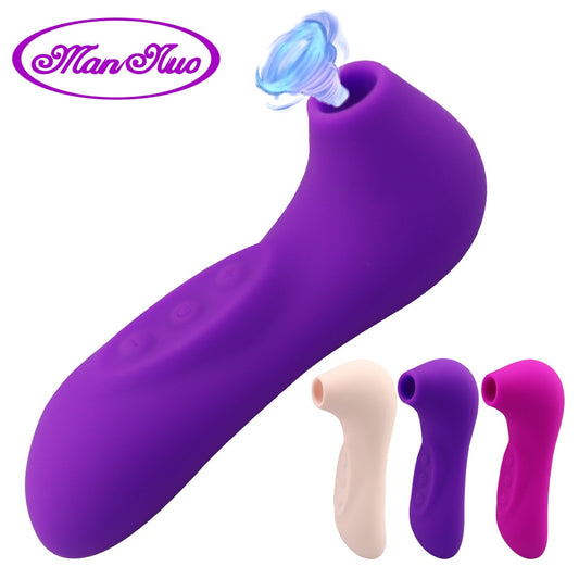 Clit Sucker Vibrator Blowjob Tongue Licking G Spot Massage Clitoris Stimulator Nipple Sucking Erotic Sex Toys for Women Sexo