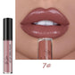 Nude Creamy Semi Matte Lipgloss Waterproof Long Lasting Moist Lip Gloss Plumper Liquid Lipstick Lips Tattoo Makeup rouge a levre