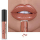 Nude Creamy Semi Matte Lipgloss Waterproof Long Lasting Moist Lip Gloss Plumper Liquid Lipstick Lips Tattoo Makeup rouge a levre