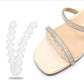 Silicone Gel heel protector soft Cushion protector Foot feet Care Shoe Insert Pad Insole shoes accessories insoles for shoes