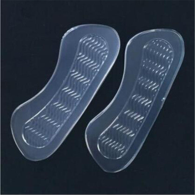 Silicone Gel heel protector soft Cushion protector Foot feet Care Shoe Insert Pad Insole shoes accessories insoles for shoes