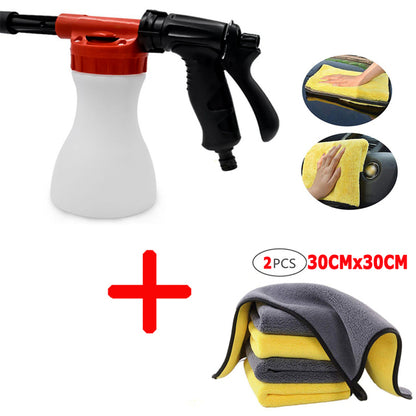car washer Foam nozzle Car Washing Foam Gun Car Cleaning Washing Snow Foamer Lance Car Water Soap Shampoo Sprayer Spray Foam Gun