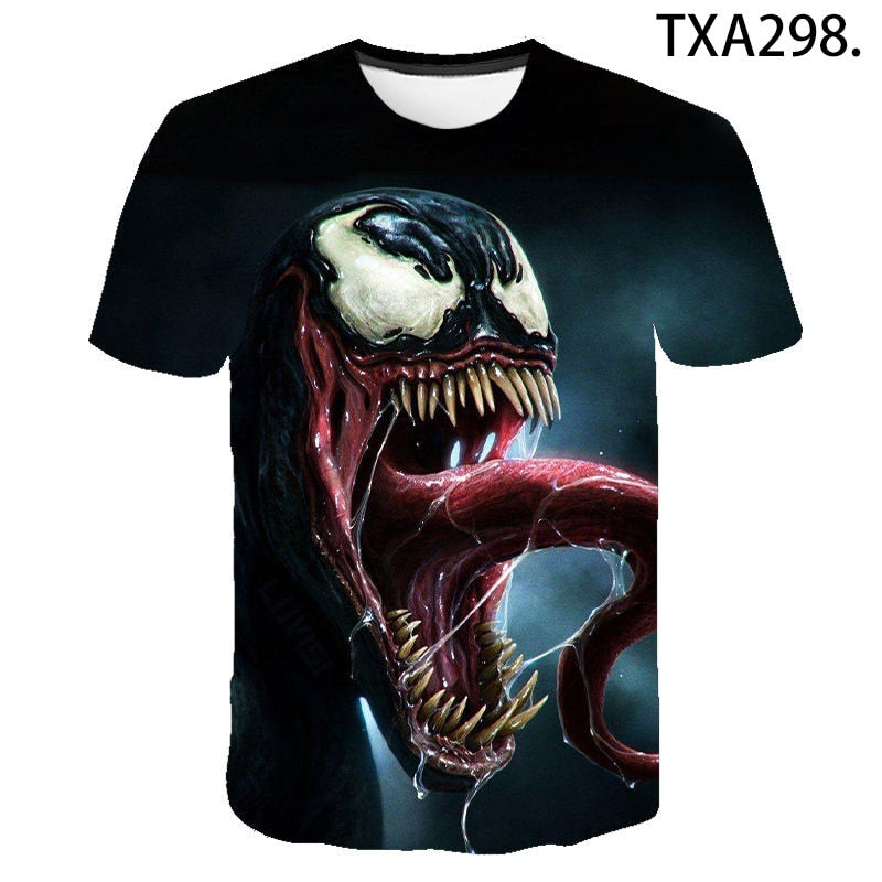 2020 New Fashion Summer T shirt Men Women Children Superhero Venom 3D Printed Tshirt Casual Boy Girl Kids Cool Tee Shirts