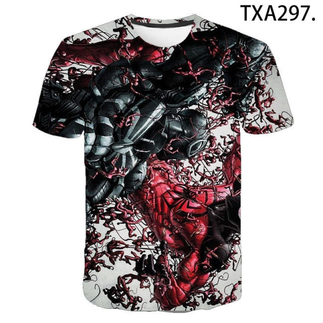 2020 New Fashion Summer T shirt Men Women Children Superhero Venom 3D Printed Tshirt Casual Boy Girl Kids Cool Tee Shirts