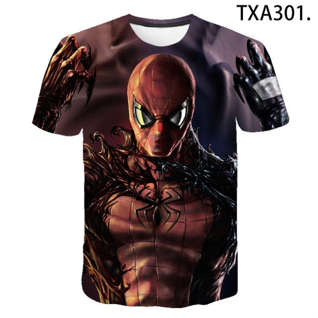 2020 New Fashion Summer T shirt Men Women Children Superhero Venom 3D Printed Tshirt Casual Boy Girl Kids Cool Tee Shirts