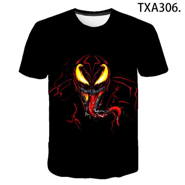 2020 New Fashion Summer T shirt Men Women Children Superhero Venom 3D Printed Tshirt Casual Boy Girl Kids Cool Tee Shirts