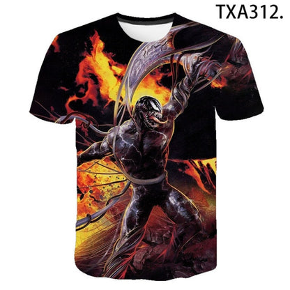 2020 New Fashion Summer T shirt Men Women Children Superhero Venom 3D Printed Tshirt Casual Boy Girl Kids Cool Tee Shirts