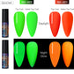 Luminous Nail Gel Glow In Dark Fluorescent Neon UV LED Semi Permanent Soak Off Gel Varnish Lighting In Night Nail Art Varnish