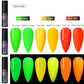 Luminous Nail Gel Glow In Dark Fluorescent Neon UV LED Semi Permanent Soak Off Gel Varnish Lighting In Night Nail Art Varnish
