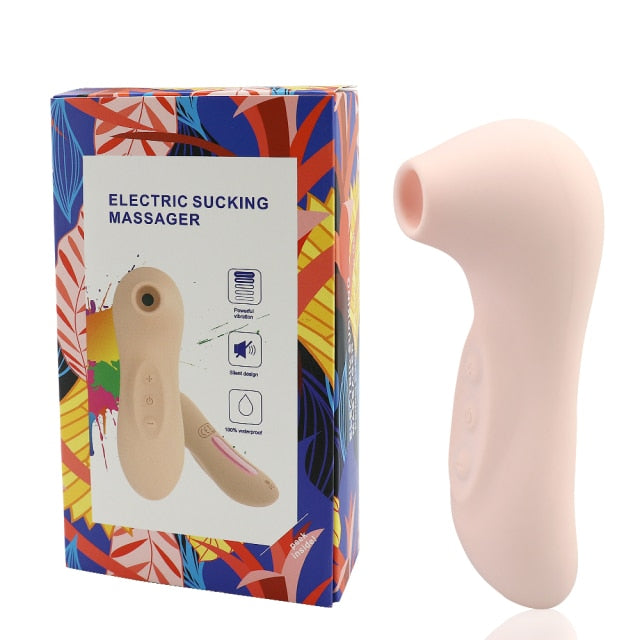 Clit Sucker Vibrator Blowjob Tongue Licking G Spot Massage Clitoris Stimulator Nipple Sucking Erotic Sex Toys for Women Sexo