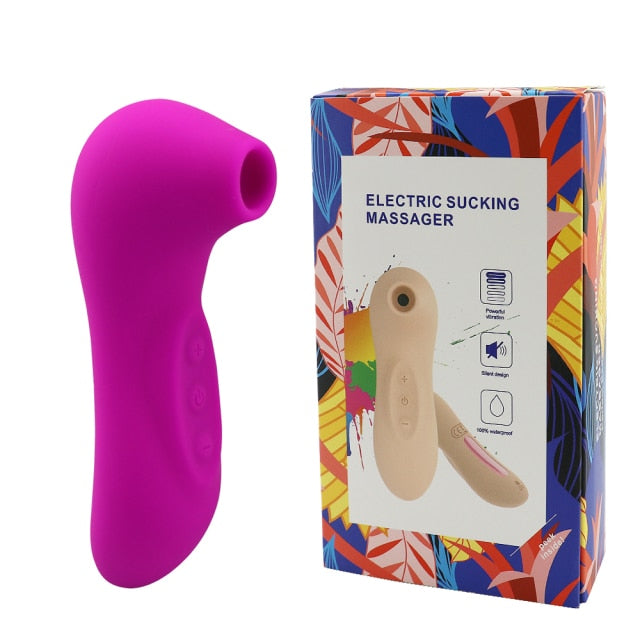 Clit Sucker Vibrator Blowjob Tongue Licking G Spot Massage Clitoris Stimulator Nipple Sucking Erotic Sex Toys for Women Sexo